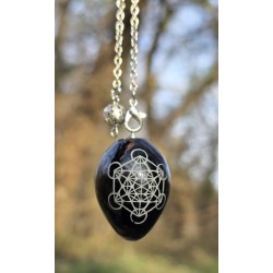 Pendule Obsidienne Noire - Métatron