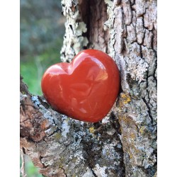 Jaspe Rouge - Coeur poli 17 gr