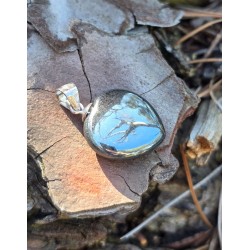 Hématite  - Pendentif coeur 4 gr