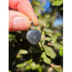 Hématite  - Pendentif coeur 4 gr