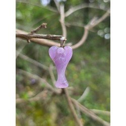 Améthyste - Pendentif  ange 6 gr