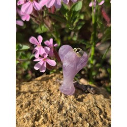 Améthyste - Pendentif  ange 6 gr