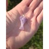 Améthyste - Pendentif  ange 6 gr
