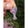 Améthyste - Pendentif  ange 6 gr
