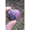 Rhodonite  - Coeur poli 21 gr