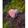 Rhodonite  - Coeur poli 21 gr