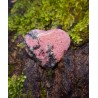Rhodonite  - Coeur poli 21 gr
