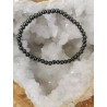 Hématite - Bracelet 4 mm