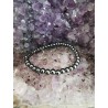 Hématite - Bracelet 4 mm