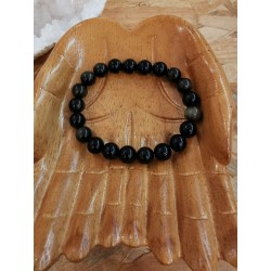 Obsidienne Dorée - Bracelet 10 mm
