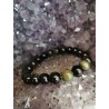 Obsidienne Dorée - Bracelet 10 mm