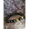 Obsidienne Dorée - Bracelet 10 mm