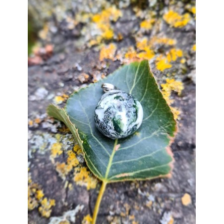 Agate Mousse  - Pendentif 5 gr