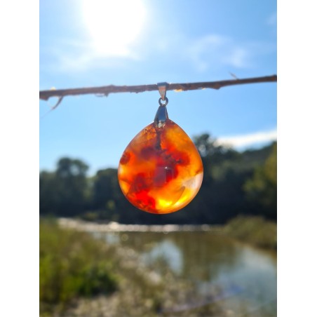 Cornaline - Pendentif 16 Gr