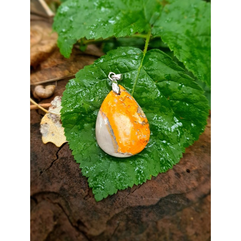 Jaspe Bumblebee - Pendentif 8 gr