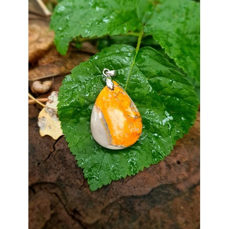 Jaspe Bumblebee - Pendentif 8 gr