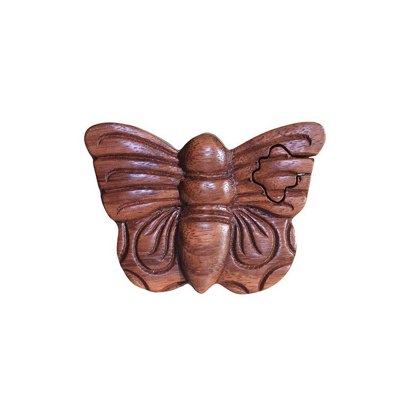 Boîte magique du Bali - Papillon