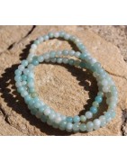 Bracelet Amazonite : Bijoux Énergétiques en Pierres Naturelles – Gemmes et Zen