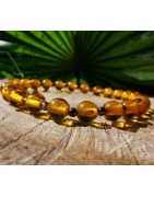 Bracelets Ambre : Bijoux Énergétiques en Pierres Naturelles – Gemmes et Zen