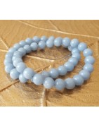 Bracelets Angélite : Bijoux Énergétiques en Pierres Naturelles – Gemmes et Zen