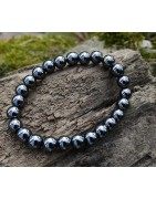 Bracelets Hématite : Bijoux Énergétiques en Pierres Naturelles – Gemmes et Zen