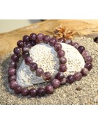 Bracelets Lépidolite : Bijoux Énergétiques en Pierres Naturelles – Gemmes et Zen