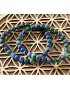 Bracelets Azurite Malachite : Bijoux Énergétiques en Pierres Naturelles – Gemmes et Zen