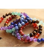 Bracelet 7 Chakras : Bijoux Énergétiques en Pierres Naturelles – Gemmes et Zen